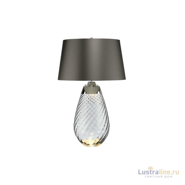 Настольная лампа Elstead Lighting Lena Large LENA-TL-L-SMOKE Настольная лампа Elstead Lighting Lena Large LENA-TL-L-SMOKE