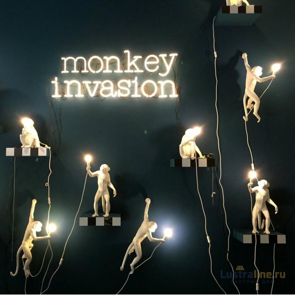 Настольная лампа Seletti Monkey Lamp 14880 Настольная лампа Seletti Monkey Lamp 14880