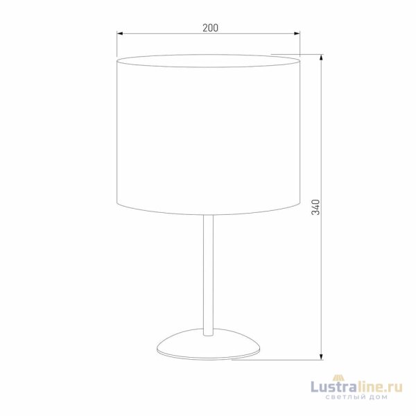 Настольная лампа TK Lighting 5278 Tercino Blue