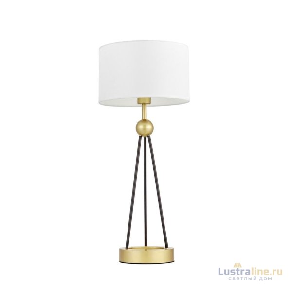 Настольная лампа Lumina Deco Belforte LDT 5527 GD+WT Настольная лампа Lumina Deco Belforte LDT 5527 GD+WT