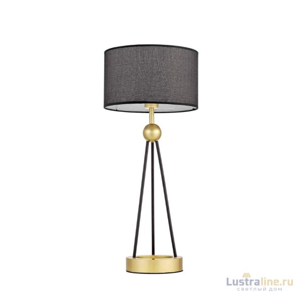 Настольная лампа Lumina Deco Belforte LDT 5527 GD+BK Настольная лампа Lumina Deco Belforte LDT 5527 GD+BK
