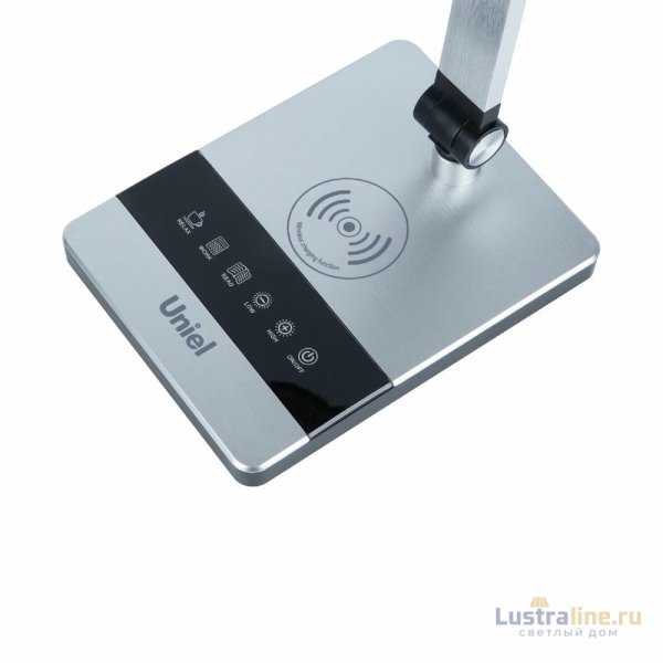 Настольная лампа Uniel ULM-D110 15W/3000-6500K/DIM SILVER UL-00011289 Настольная лампа Uniel ULM-D110 15W/3000-6500K/DIM SILVER UL-00011289