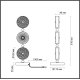 Настольная лампа Odeon Light Caramella 5412/13TL