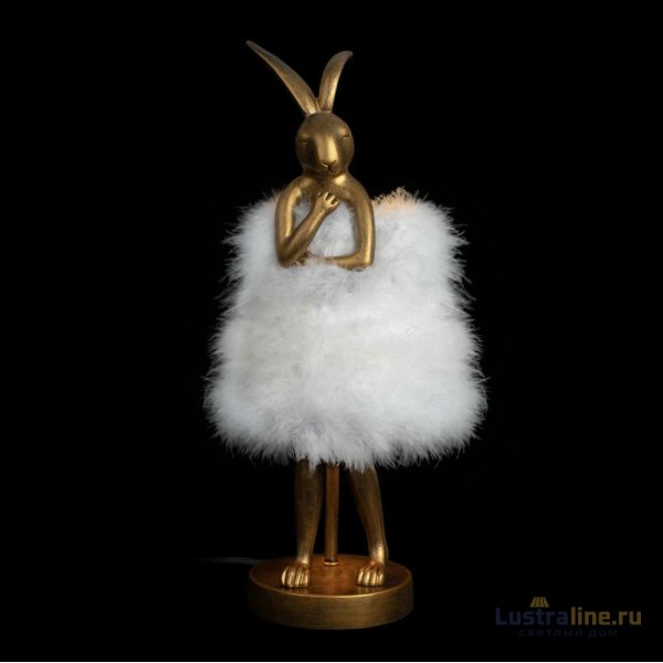 Настольная лампа Loft IT Lapine 10315/A White fluff Настольная лампа Loft IT Lapine 10315/A White fluff
