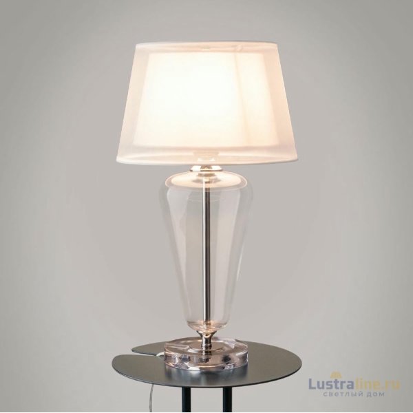 Настольная лампа Maytoni Verre Z005TL-01CH Настольная лампа Maytoni Verre Z005TL-01CH