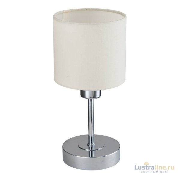 Настольная лампа Escada Denver 1109/1 Chrome/Beige
