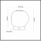 Настольная лампа Odeon Light Jemstone L-vision 5084/2TL