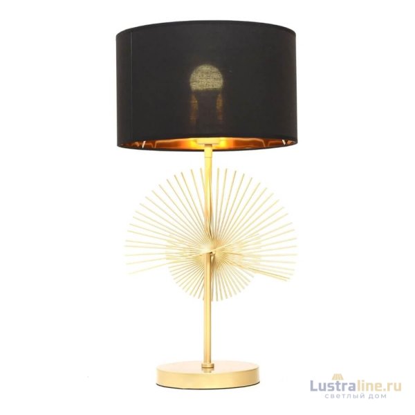 Настольная лампа Lumina Deco Fonti LDT 5534 GD+BK Настольная лампа Lumina Deco Fonti LDT 5534 GD+BK