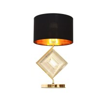 Настольная лампа Lumina Deco Fabi LDT 5529 F.GD+BK