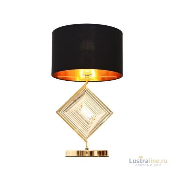 Настольная лампа Lumina Deco Fabi LDT 5529 F.GD+BK Настольная лампа Lumina Deco Fabi LDT 5529 F.GD+BK