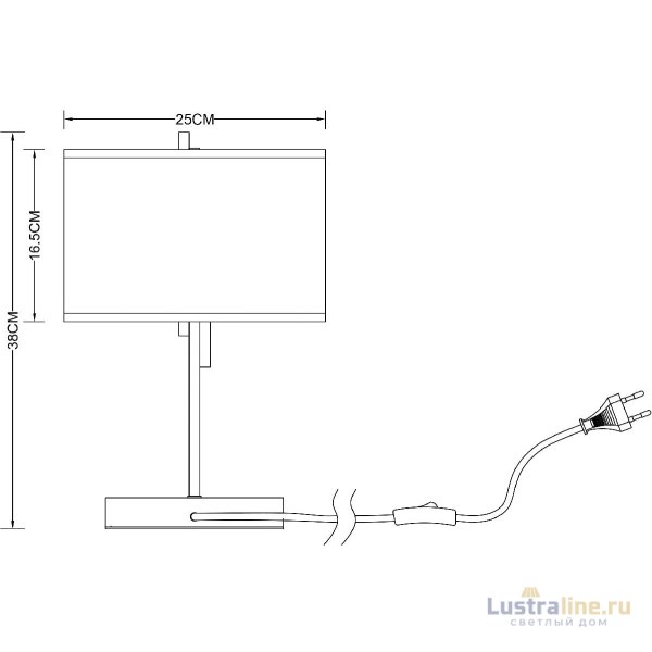Настольная лампа Arte Lamp Julietta A5037LT-2CC Настольная лампа Arte Lamp Julietta A5037LT-2CC