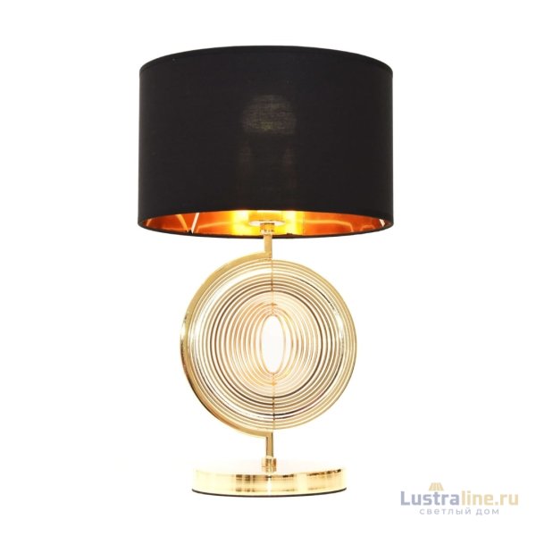 Настольная лампа Lumina Deco Fabi LDT 5532 F.GD+BK