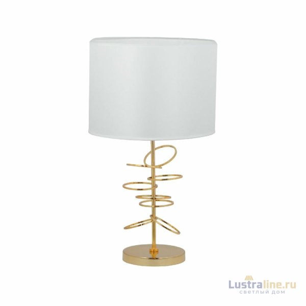 Настольная лампа Lumina Deco Molari LDT 5530 F.GD+WT Настольная лампа Lumina Deco Molari LDT 5530 F.GD+WT