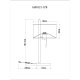 Настольная лампа Arte Lamp Proxima A4031LT-1PB