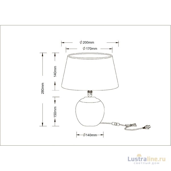 Настольная лампа Arte Lamp Scheat A5033LT-1WH Настольная лампа Arte Lamp Scheat A5033LT-1WH