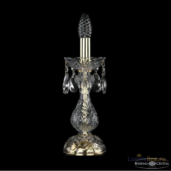 Настольная лампа Bohemia Ivele Crystal 1402L/1-31 G Настольная лампа Bohemia Ivele Crystal 1402L/1-31 G