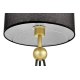 Настольная лампа Lumina Deco Belforte LDT 5527 GD+BK