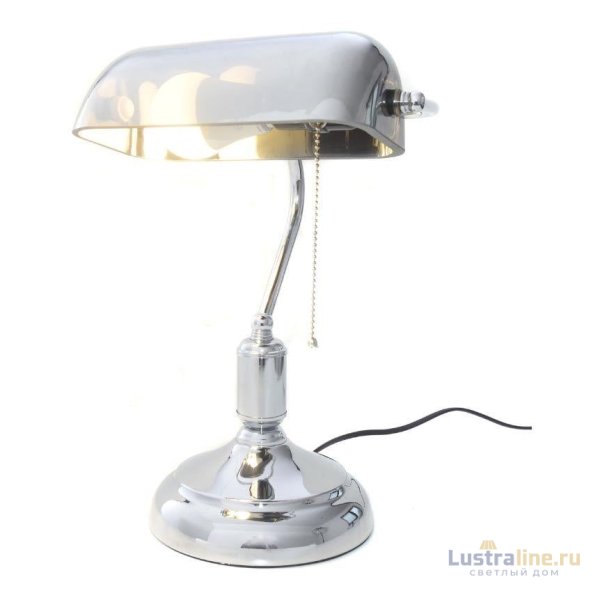 Настольная лампа Lumina Deco Banker LDT 305 CHR