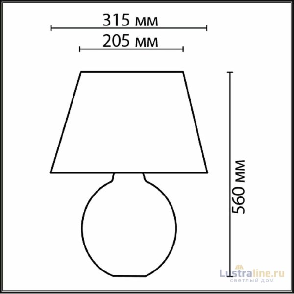Настольная лампа Lumion Moderni Ramora 8134/1T