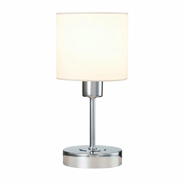 Настольная лампа Escada Denver 1109/1 Chrome/Beige