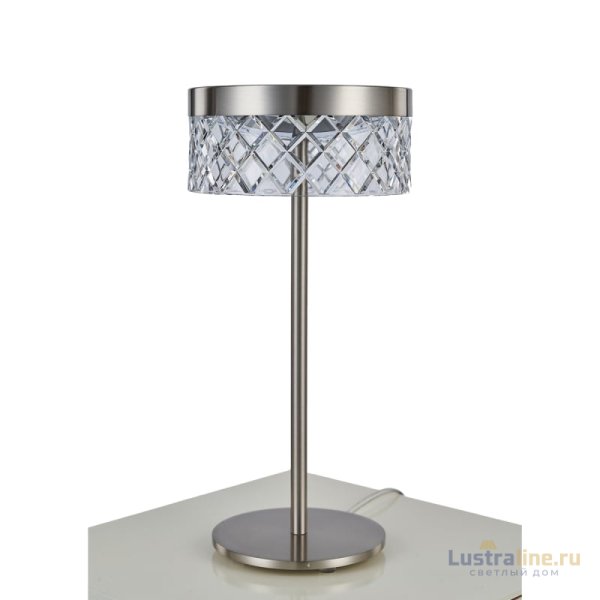 Настольная лампа Delight Collection MD21020075 MT21020075-1A satin nickel Настольная лампа Delight Collection MD21020075 MT21020075-1A satin nickel