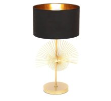 Настольная лампа Lumina Deco Fonti LDT 5534 GD+BK