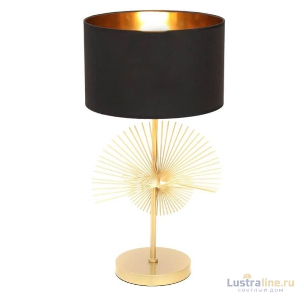 Настольная лампа Lumina Deco Fonti LDT 5534 GD+BK Настольная лампа Lumina Deco Fonti LDT 5534 GD+BK