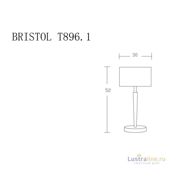 Настольная лампа Lucia Tucci Bristol T896.1