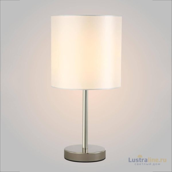 Настольная лампа Crystal Lux Sergio LG1 Nickel