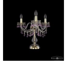 Настольная лампа Bohemia Ivele Crystal 1410L/3/141-39 G V7010
