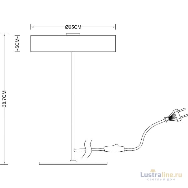 Настольная лампа Arte Lamp Elnath A5038LT-3BK Настольная лампа Arte Lamp Elnath A5038LT-3BK