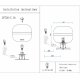 Настольная лампа Kink Light Лаваль 07720-T,02(16)