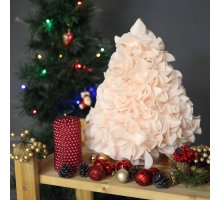 Настольная лампа Uniel ULW-R07 T/WHITE+GREEN/150C/A Ель пудровая UL-00009406