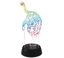 Настольная лампа Uniel ULI-M506 RGB/3AA TIGER/BLACK UL-00008401