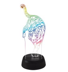 Настольная лампа Uniel ULI-M506 RGB/3AA TIGER/BLACK UL-00008401