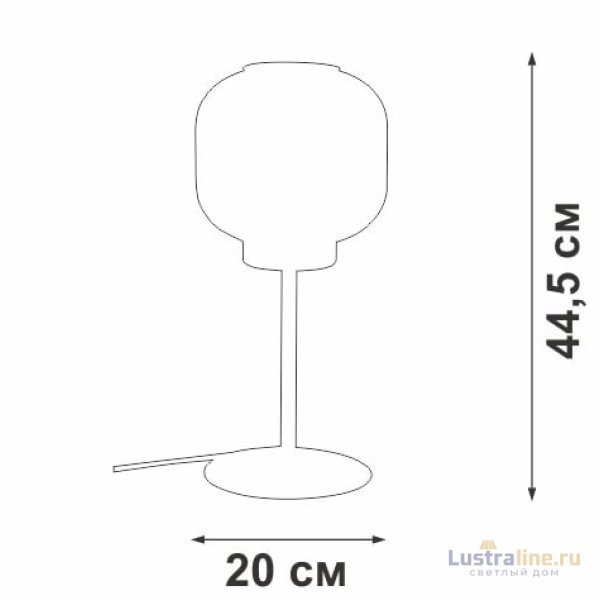 Настольная лампа Vitaluce V2885-8/1L Настольная лампа Vitaluce V2885-8/1L