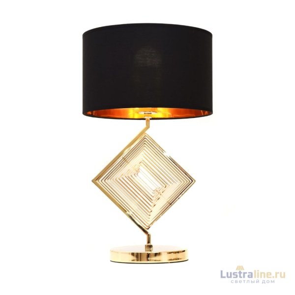 Настольная лампа Lumina Deco Fabi LDT 5529 F.GD+BK Настольная лампа Lumina Deco Fabi LDT 5529 F.GD+BK