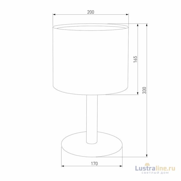 Настольная лампа TK Lighting 5217 Deva White