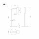Настольная лампа Arlight SP-VERDI-TAB-3W Warm3000 051668