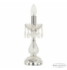 Настольная лампа Bohemia Ivele Crystal 105L/1-27 Ni
