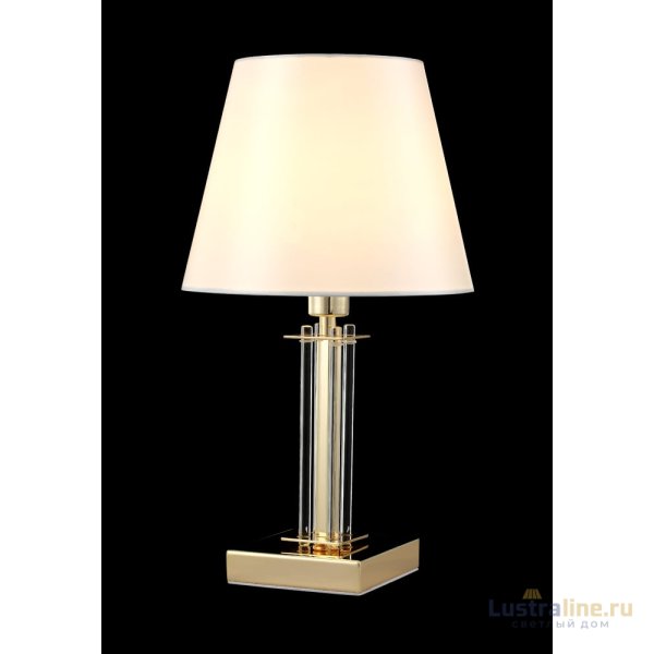 Настольная лампа Crystal Lux Nicolas NICOLAS LG1 GOLD/WHITE