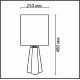 Настольная лампа Lumion Comfi Hinami 8124/1T