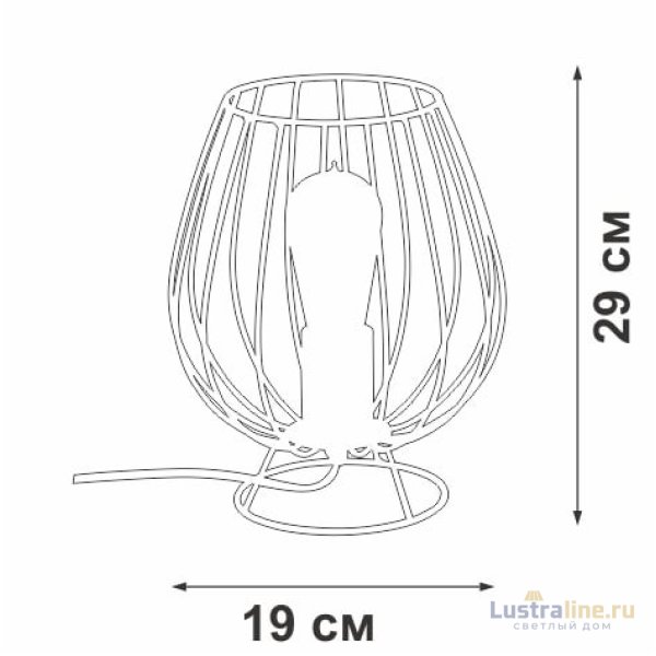 Настольная лампа Vitaluce V4296-0/1L Настольная лампа Vitaluce V4296-0/1L
