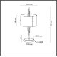Настольная лампа Odeon Light Margaret 4895/2T