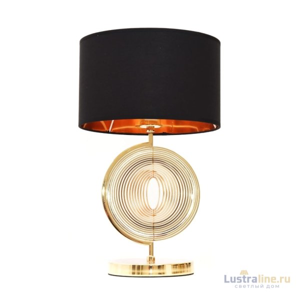 Настольная лампа Lumina Deco Fabi LDT 5532 F.GD+BK