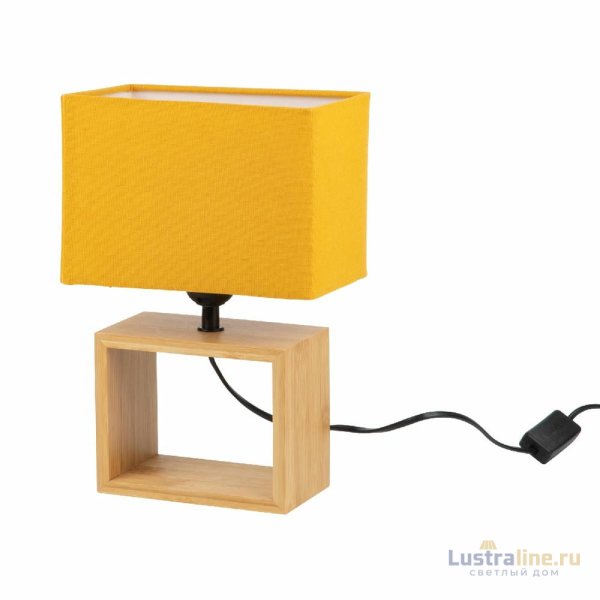Настольная лампа Uniel UML-B401 E27 ORANGE/WOOD UL-00010955