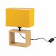 Настольная лампа Uniel UML-B401 E27 ORANGE/WOOD UL-00010955