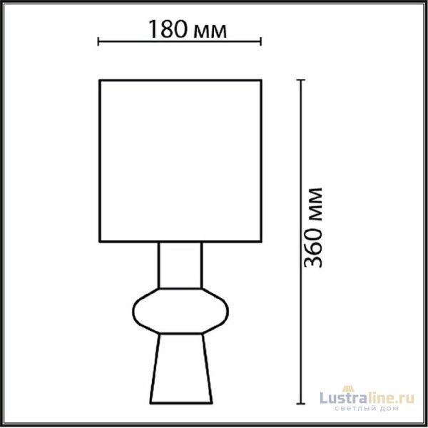 Настольная лампа Lumion Moderni Segi 8129/1T