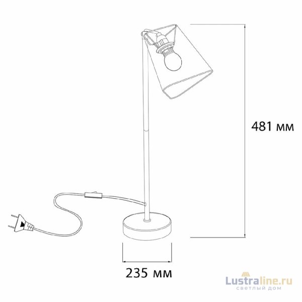 Настольная лампа Escada Hall 10185/L White