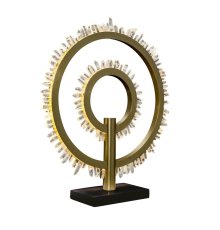 Настольная лампа Delight Collection Quartz Halo MT20020154-2A satin gold